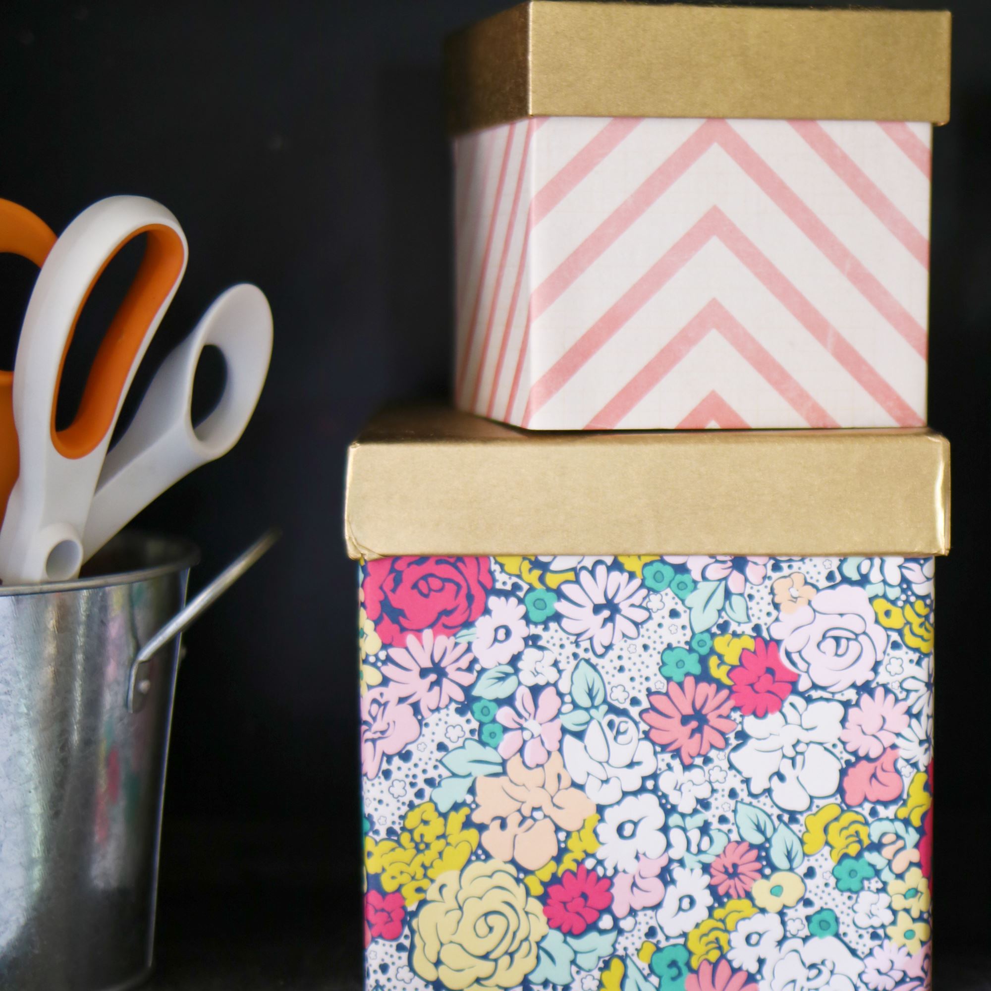 DIY Decorative Storage Boxes