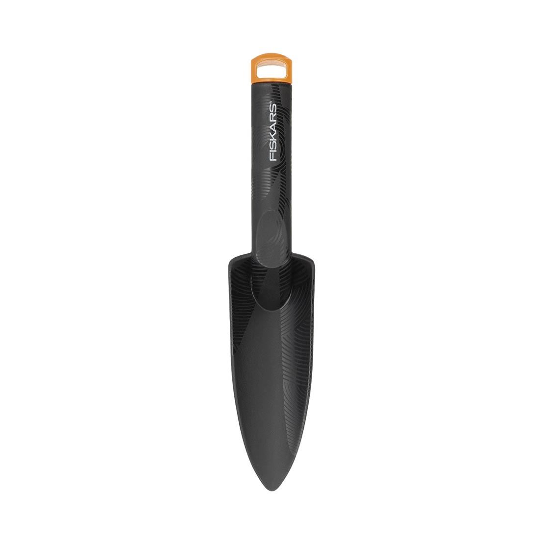 1057641 Poids : 27 g Longueur : 29,8 cm Fiskars Plantoir pour Semences Noir/Orange Plastique Solid 