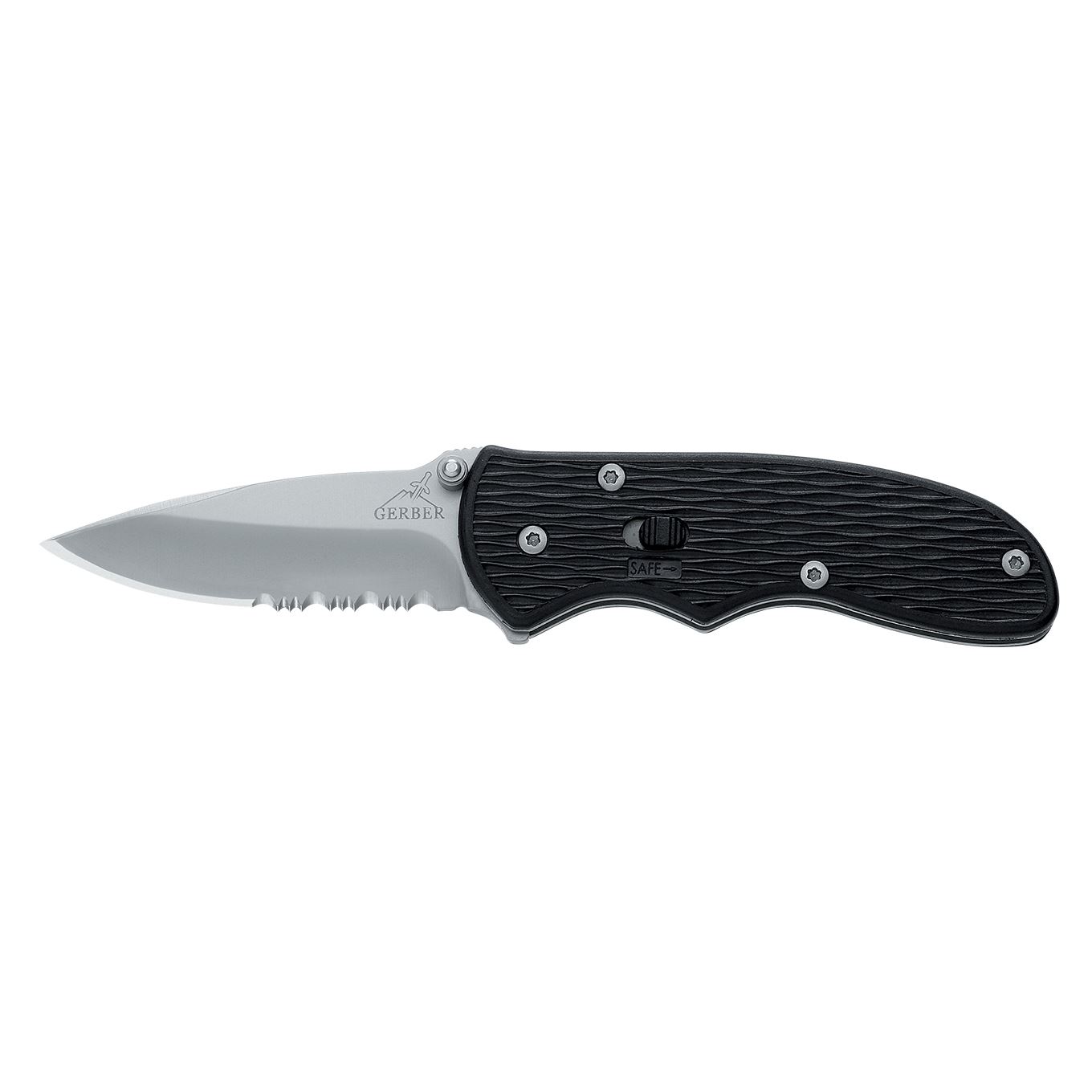 MiniFast Draw Serrated Gerber