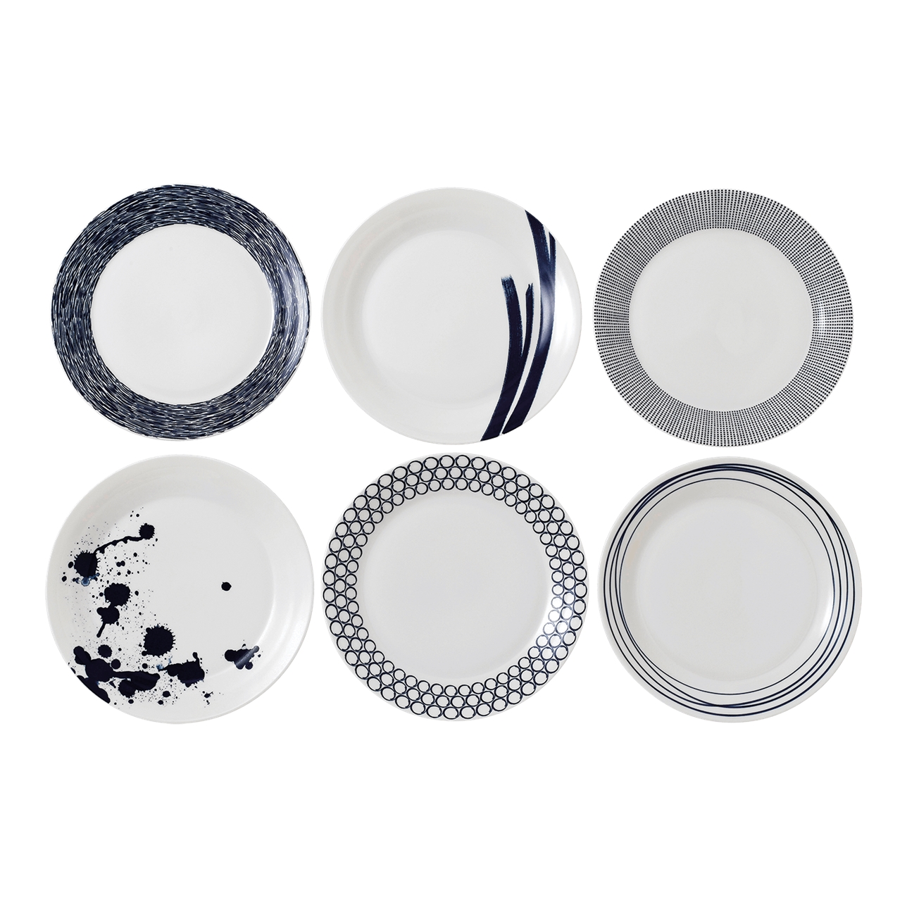 Blue Dinner Plates (Set of 6)