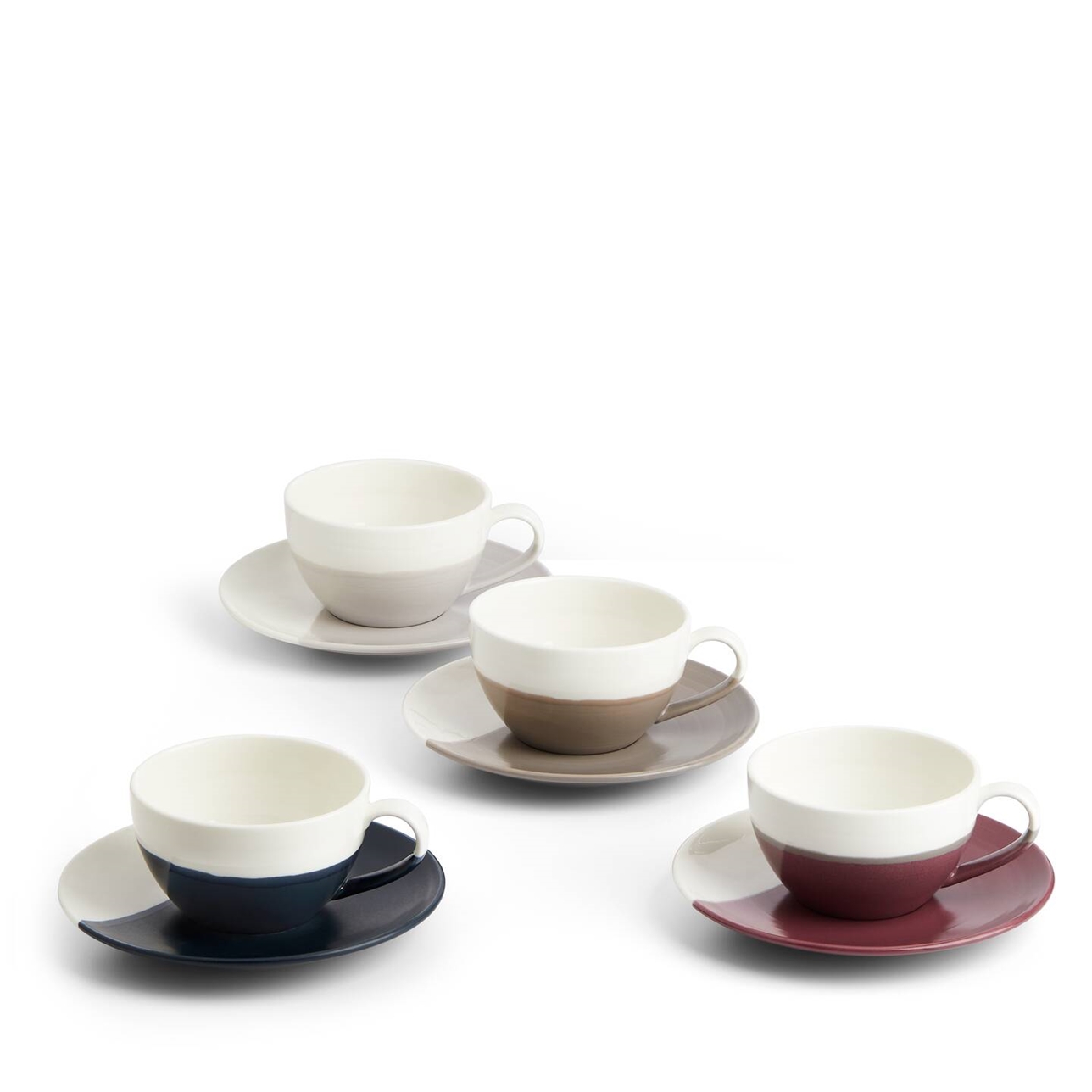 Cappucino Cup and Saucer (Set of 4)