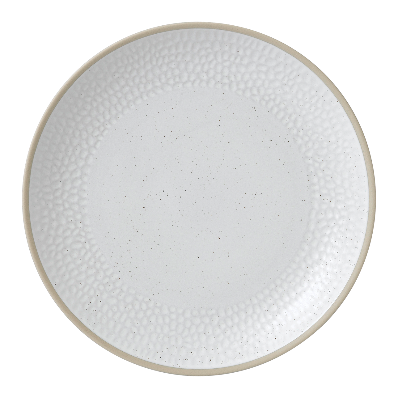 Hammer White Dinner Plate