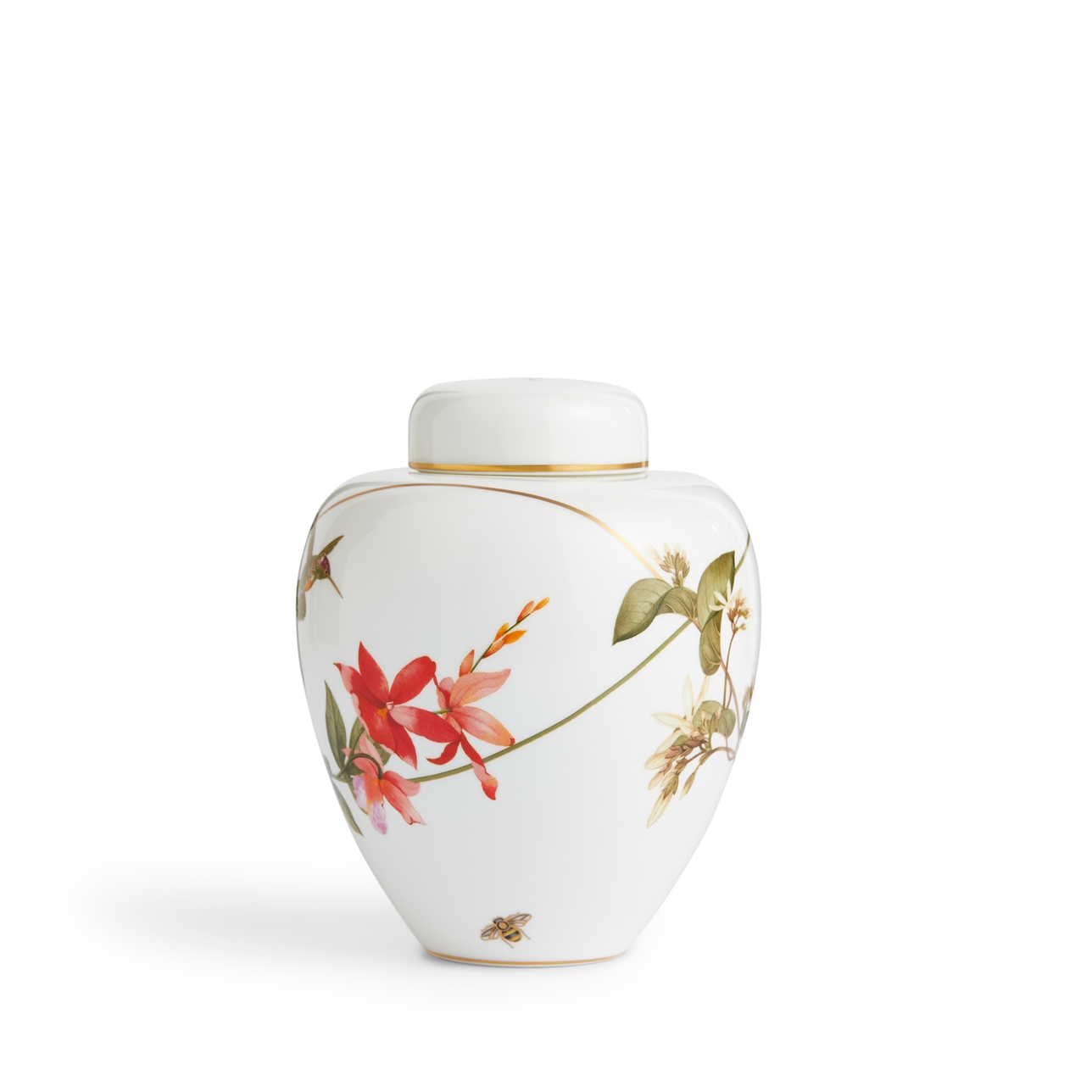 wedgwood.com | Hummingbird Lidded Vase 15cm
