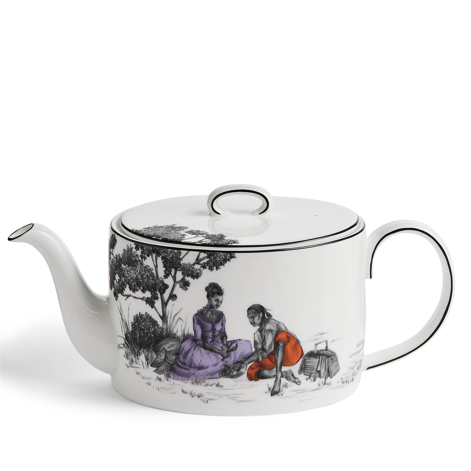 wedgwood.com | Sheila Bridges Picnic Teapot